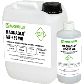 Magnaflux Magnaglo WB-655 zawiesina fluorescencyjna, badania magnetyczno-proszkowe MT, badania nieniszczące NDT