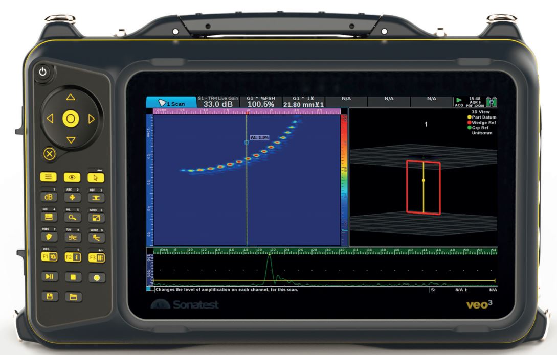 Defektoskopy Phased Array/TOFD/TFM